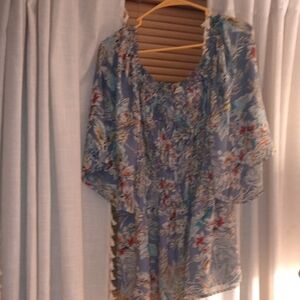 Chenault Multicolor Floral Blouse